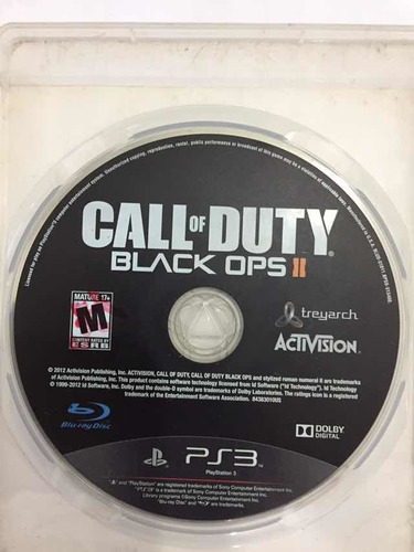 Imagen 1 de 1 de Call Of Duty Black Black Ops 2 Xbox360