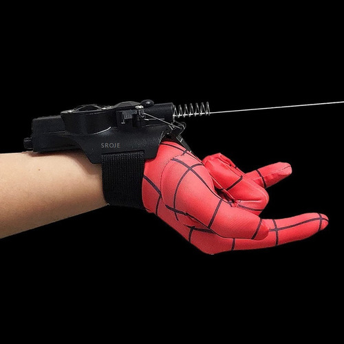 Wj Sroje Juego De Rol Spiderman Web Shooter For Niños