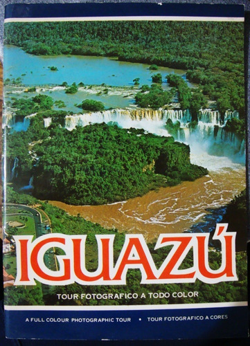 Iguazu Misiones Provincia Argentina Catarata Folleto Mapa 