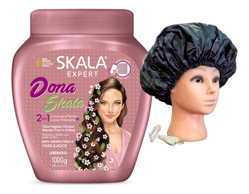 Dona Skala Skala Mascara Vegana 1kg + Gorro Eléctrico