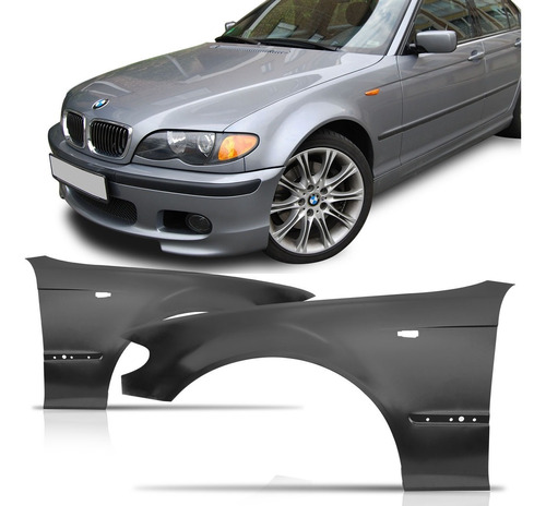 Paralama Dianteiro Bmw Serie 3 2001 2002 2003 2004 2005