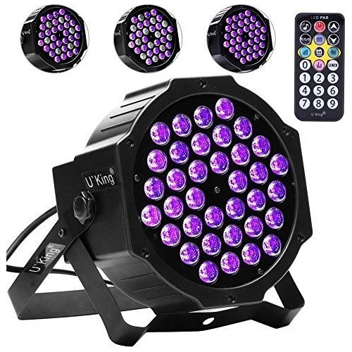 Luces Negras Uking 72w 36led Uv Luz Negra Con Brillo En L