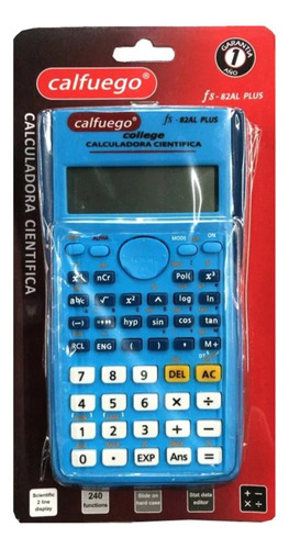 Calculadora Cientifica Fs-82al Plus Pk Calfuego Color Fs-82al Plus/pk