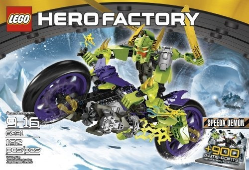 Lego Hero Factory 6231 Speeda Demonio