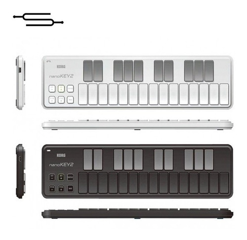 Korg Nano Key 2 Nuevo Controlador Usb 25 Teclas Portatil