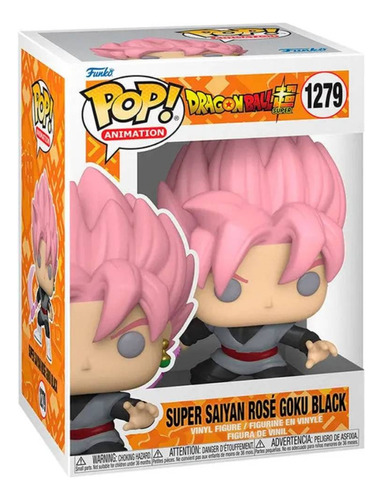 Figura De Accion Super Saiyan Rose Goku Black 1279 Dragon Ball Z Funko Pop Animation
