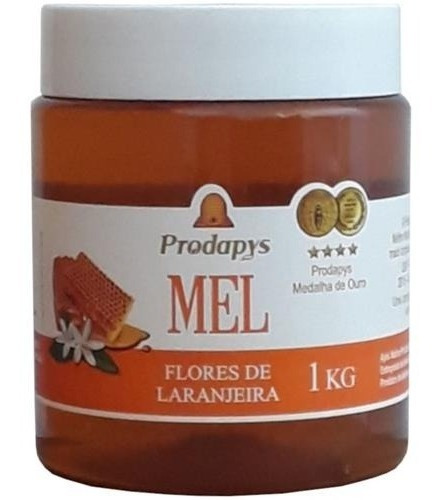 Mel Puro Flores Laranjeira 1kg -eleito O Melhor Mel Do Mundo