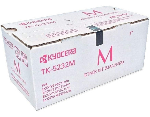 Cartucho De Toner Kyocera Tk-5232m Magenta Para M5521cdn