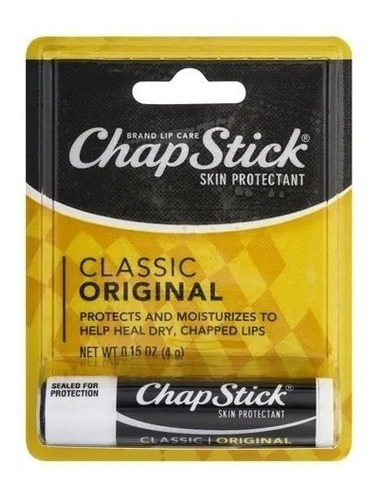 3pc Bálsamo Labial Chapstick Classic Original 4 G
