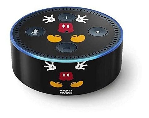 Mickey Mouse Echodot 2nd Gen 2016 Piel Cuerpo Vinilo Para