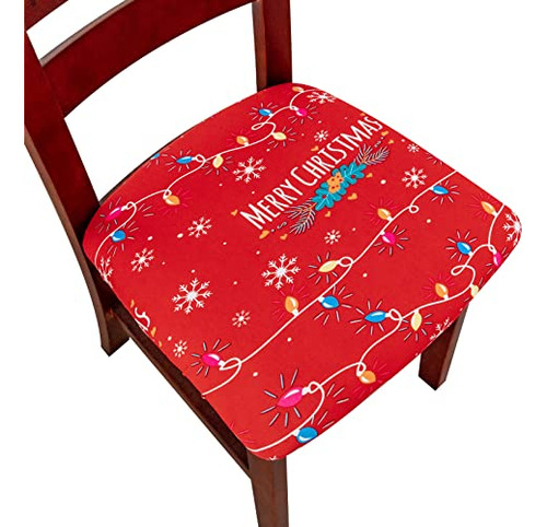 Christmas Seat Covers For Dining Room Chair Seat Covers...