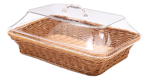 Cesta De Pan, Tejida, Cesta De Desayuno Multiusos, Medio