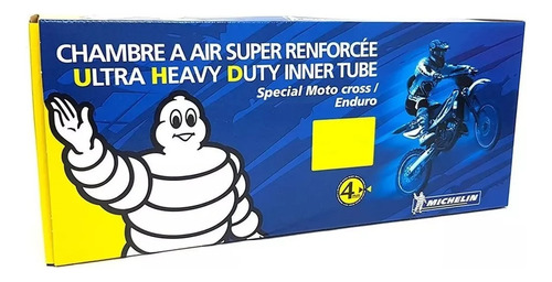 Camara Michelin Reforzada 4mm Motocross Enduro 21