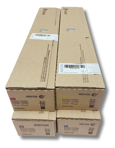 Kit De Toner Xerox X700/770/75c Original Cmyk