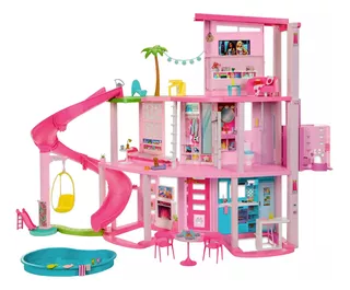 Set De Juego Barbie State, Casa De Los Sueños Casa Barbie