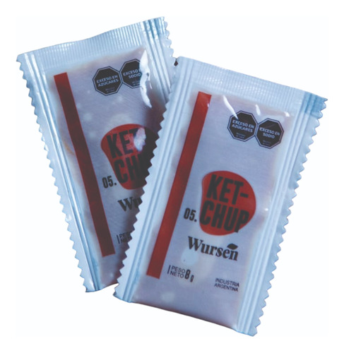 Sachet Individual De Ketchup X 8g X 196 Unidades