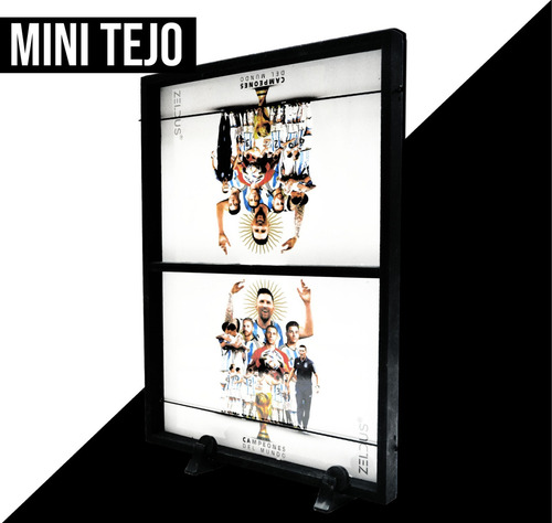 Mini Tejo Mundial Argentina! Sling Puck Game Pucket