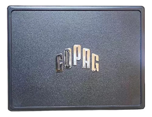 Baralho Plástico Preto Dourado Grande Duplo Class Copag