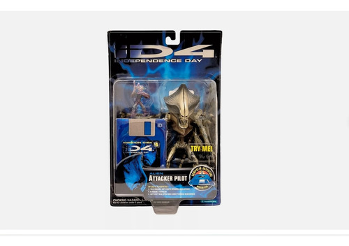 Boneco Alien Attacker Independence Day Trendmasters