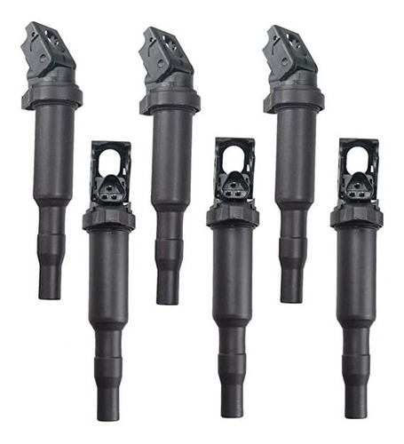 Set Of 6 Ignition Coils Pack For Bmw E46 E53 E60 E70 E85 E90