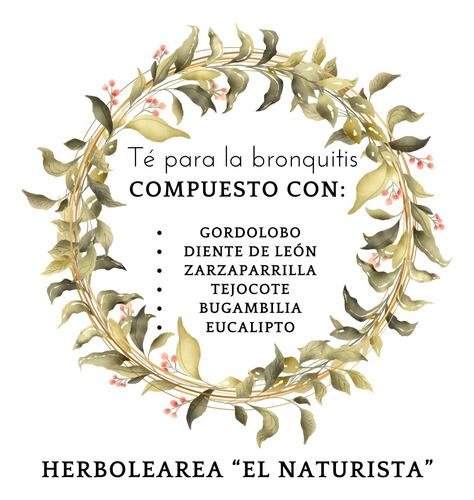Té 1 Kg Compuesto Asma, Tos, Gripe, Bronquitis, Congestión