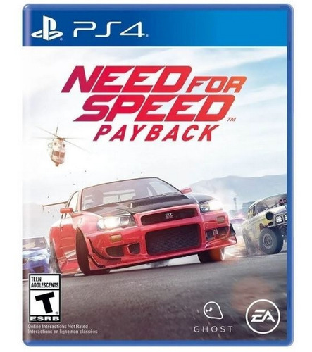 Need For Speed Payback Formato Físico Ps4 Original