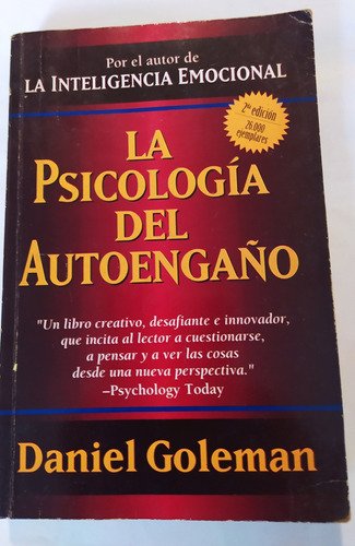 La Psicologia Del Autoengano -daniel Goleman / Ed Atlantida