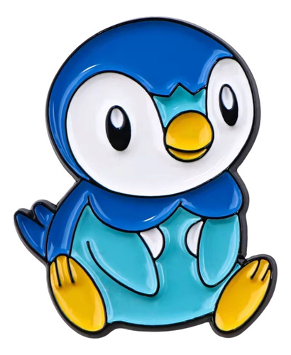 Pin / Broche Metálico Pokémon Serie Anime Piplup Pokémon