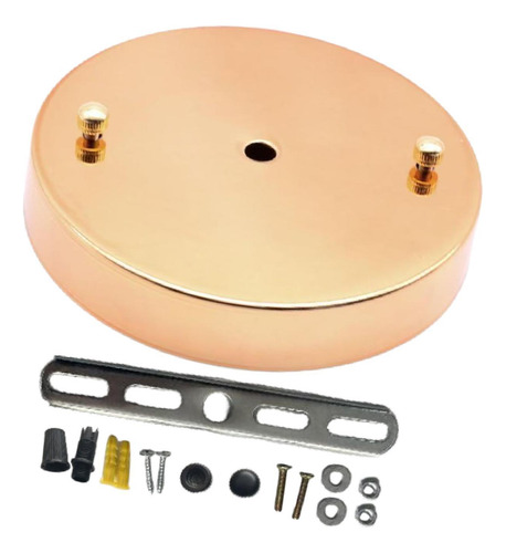 Kit De Canopy Placa De Cubierta De Luz Dia De Oro 12cm