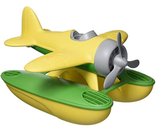 Green Toys Seaplane, Yellow/green Cb - Pretend Play, Motor S