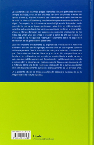 Harrauer Diccionario De Mitología Griega Y Romana Herder