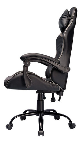 Cadeira Tgt Heron Tc2 Reclinável 120kg Preto/cinza Hrtc-bl03