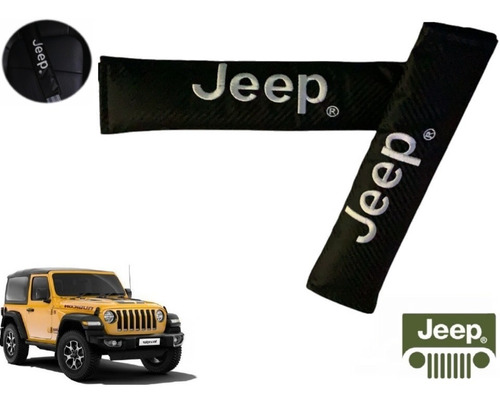 Par Almohadillas Cubre Cinturon Jeep Rubicon Sport 2008