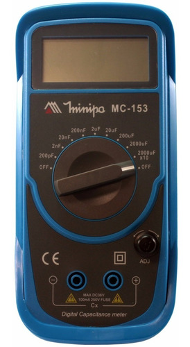 Capacimetro Minipa Mc-153