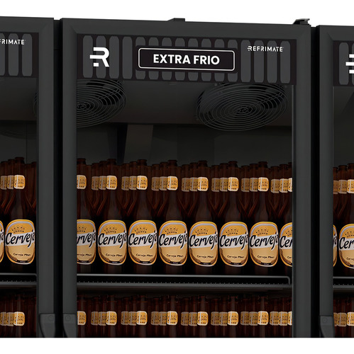 Visa Extra Frio 1200l 3 Portas -5ºc Vcef3pb 220v Refrimate