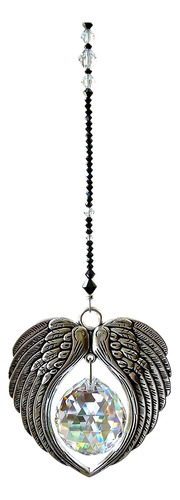 Joyas Con Colgante De Plumas De Cristal Angel Suncatcher