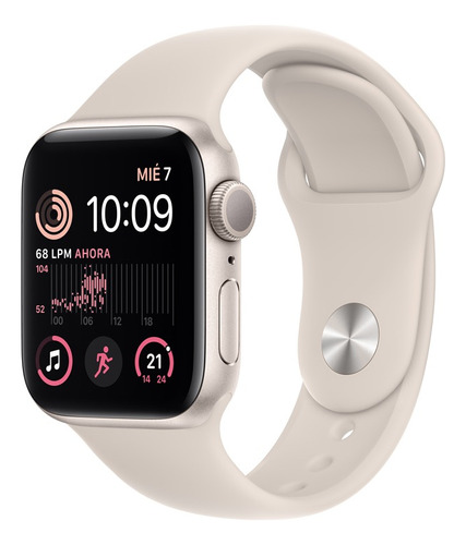 Apple Watch Se (2ª Gen) 40mm Caja De Aluminio Starlight