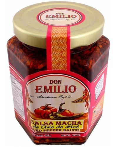 Salsa Macha Don Emilio Chile De Árbol 250gr