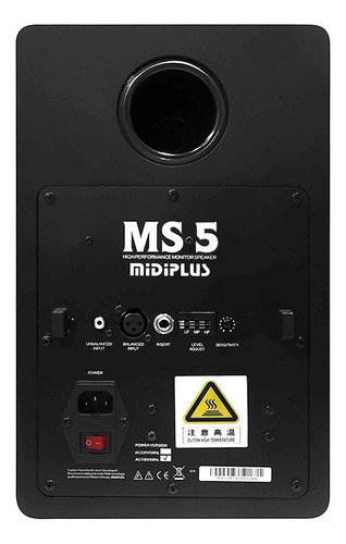 Par Monitores De Estudio Activos Midiplus Ms5 5