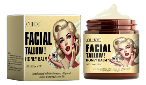 Crema Para Rostro Y Cuerpo Con Mantequilla Y Miel