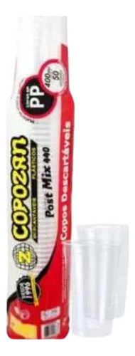 Copo Descartável 400ml Pp Plástico Liso 20x50 Caixa 1.000 Un
