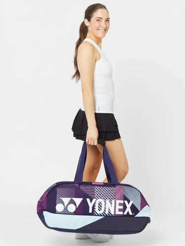 Yonex Pro Tournament Bag Lila 6 Raquetas Color Lila Turquesa