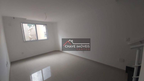 Imagem 13 de 16 de Casa À Venda, 160 M² Por R$ 650.000,00 - Marapé - Santos/sp - Ca0134