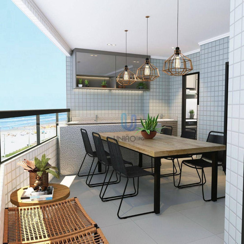 Imagem 4 de 30 de Apartamento Com 1 Dormitório À Venda, 44 M² Por R$ 234.101,00 - Vilamar - Praia Grande/sp - Ap0240