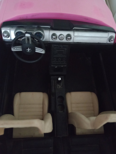 Carro Mustang De Barbie Mattel Rosa