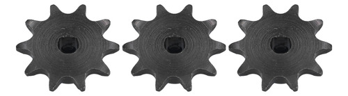 Piñón De Engranaje, 3 Piezas, Accionamiento De Acero, 8 Mm,