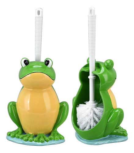 Juego De Escobillas De Baño Con Forma De Rana Creative Bathr