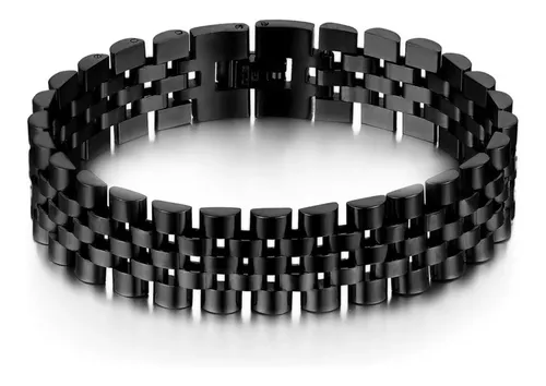 Pulsera rolex negra hotsell