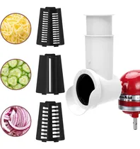 Comprar Adjuntos Rebanador\u002Frallador Para Batidoras De Pie Kitchenaid