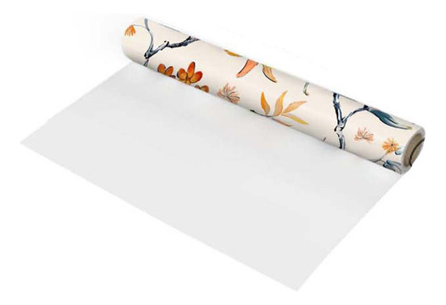 Adhesivo Para Ventana Con Estampado Floral En Forma De J Dib
